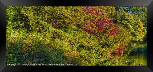The Autumn Panorama. Framed Print by 28sw photography