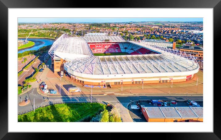 Sunderland AFC Framed Mounted Print by STADIA 