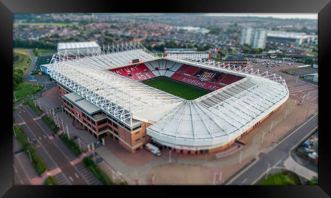 Sunderland AFC Framed Print by Apollo Aerial Photography