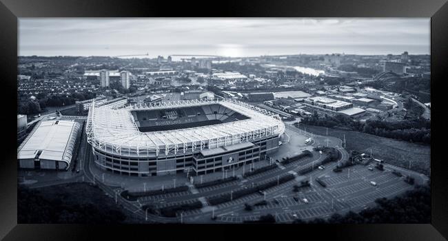 Sunderland Pano Framed Print by Apollo Aerial Photography