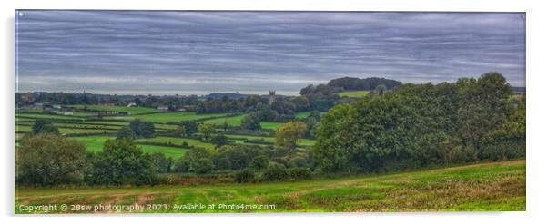 A change of Greasley - (Panorama.) Acrylic by 28sw photography