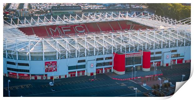 Middlesbrough FC Print by Apollo Aerial Photography