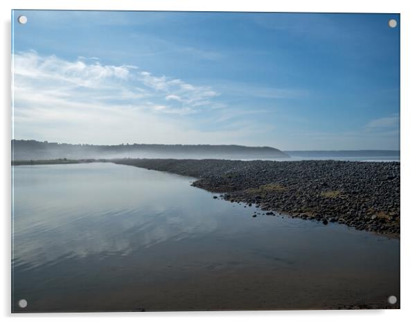 Westward Ho! sea mist Acrylic by Tony Twyman