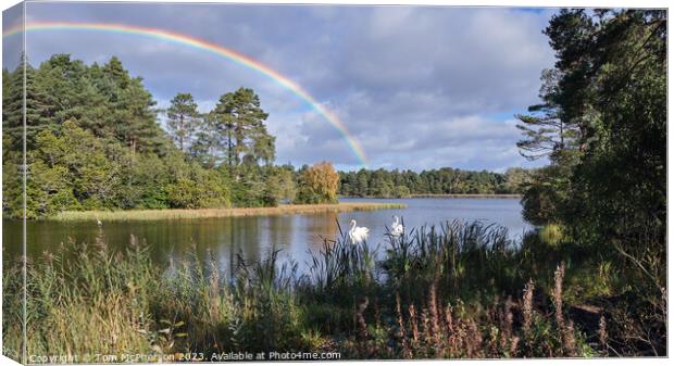 Loch of Blairs Canvas Print by Tom McPherson