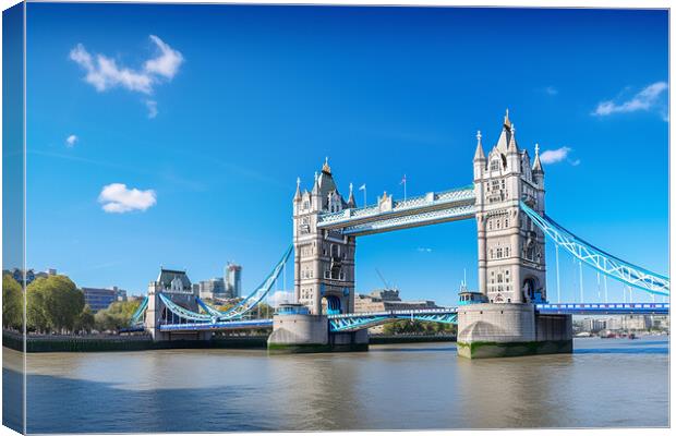 Tower Bridge Canvas Print by Picture Wizard