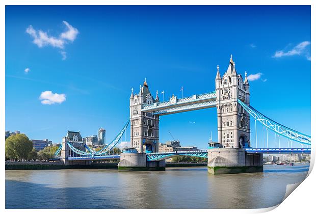 Tower Bridge Print by Picture Wizard