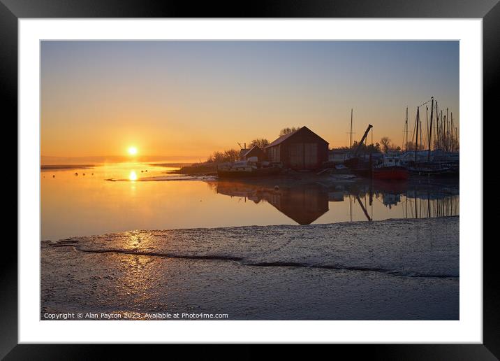 Sunrise at Hollowshore II Framed Mounted Print by Alan Payton