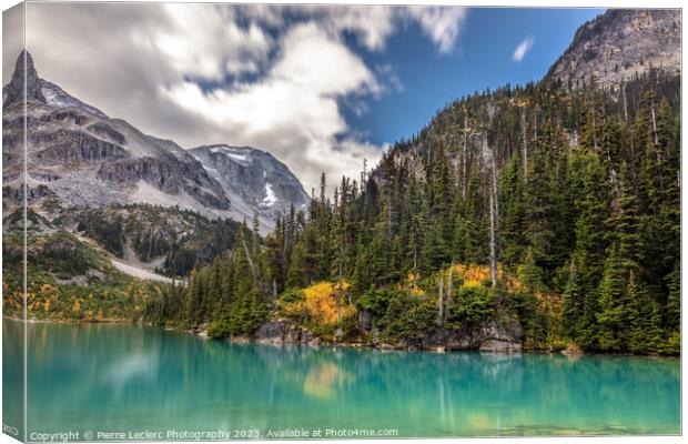The Spectacular Joffre Lakes in Autumn Canvas Print by Pierre Leclerc Photography