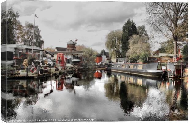 At the Bumble Hole Canvas Print by RJ Bowler