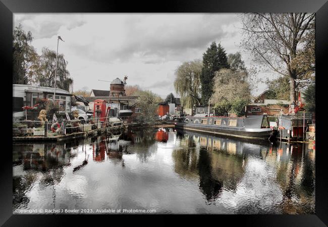 At the Bumble Hole Framed Print by RJ Bowler