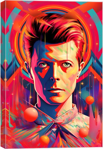 David Bowie Canvas Print by Steve Smith