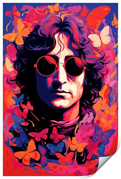 John Lennon Print by Steve Smith