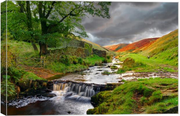 Eastergate Marsden Moor Canvas Print by Alison Chambers