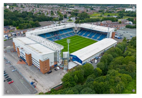 Ewood Park Aerial View Acrylic by Apollo Aerial Photography