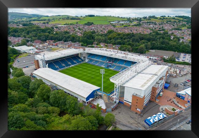 Blackburn Rovers FC Framed Print by Apollo Aerial Photography
