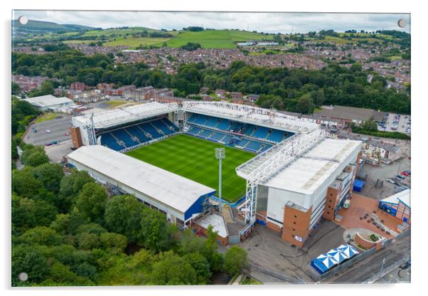 Blackburn Rovers FC Acrylic by Apollo Aerial Photography