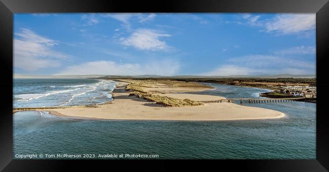 Lossiemouth Panorama Framed Print by Tom McPherson