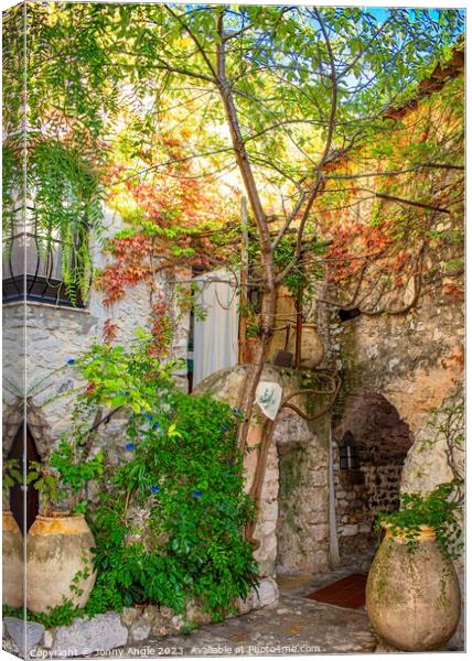 Courtyard of Colours  Canvas Print by Jonny Angle