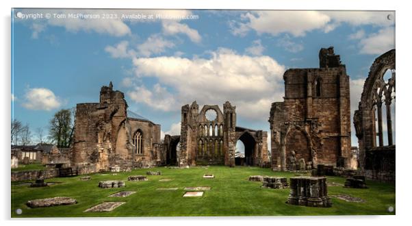  Elgin Cathedral Acrylic by Tom McPherson