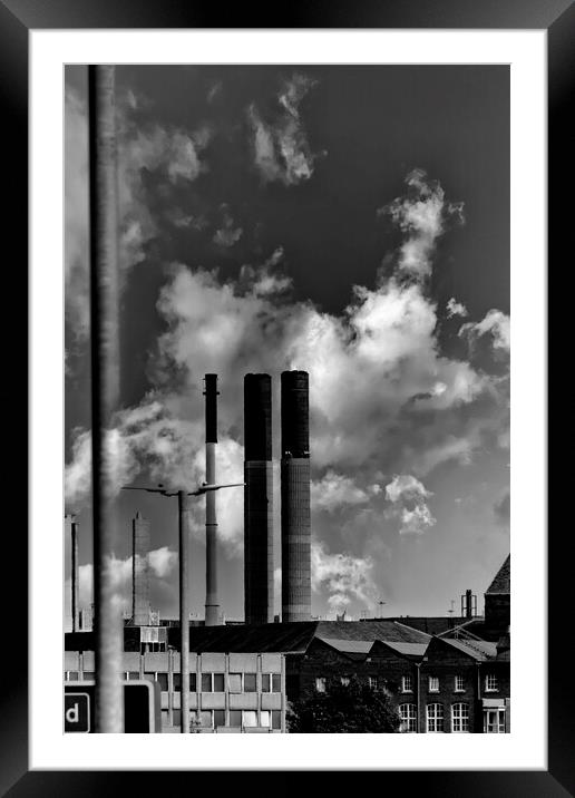 Urban Framed Mounted Print by Glen Allen