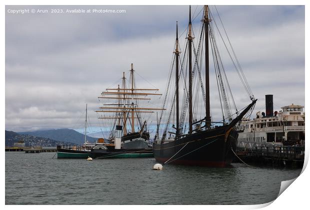 Maritime Museum of San Francisco California Print by Arun 