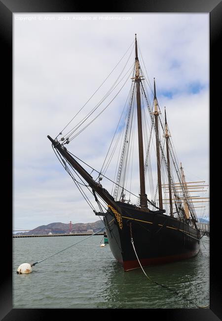 Maritime Museum of San Francisco California Framed Print by Arun 