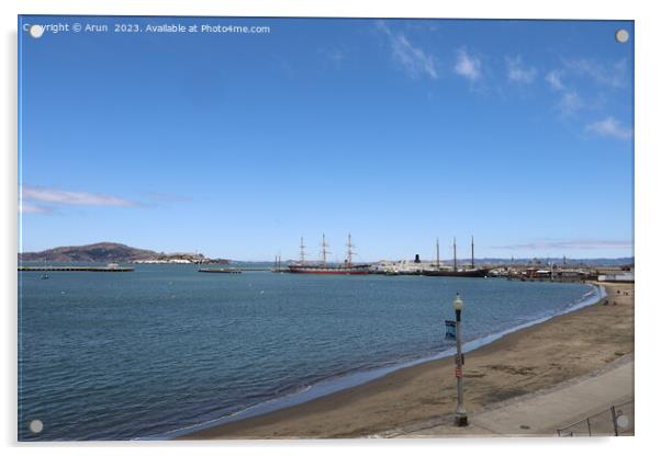 Maritime Museum of San Francisco California Acrylic by Arun 