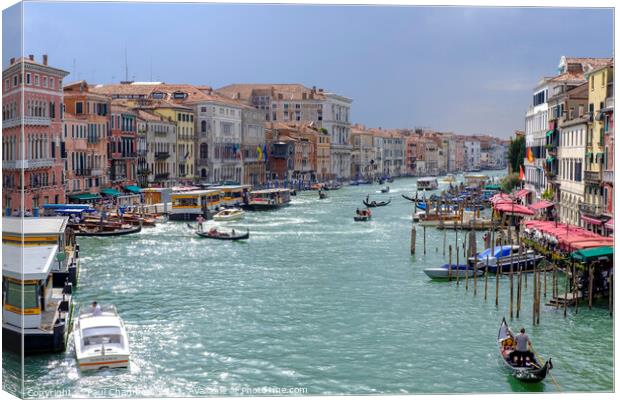 Grand Canal Venice Canvas Print by Paul Chambers