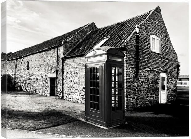 Iconic Red Phonebox Canvas Print by RJW Images