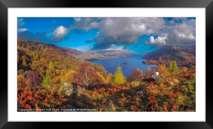 Autumn in the Lake District Framed Mounted Print by Robert Hall