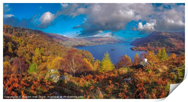Autumn in the Lake District Print by Robert Hall