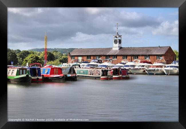 Marina View at Stourport-on-Severn Framed Print by RJ Bowler