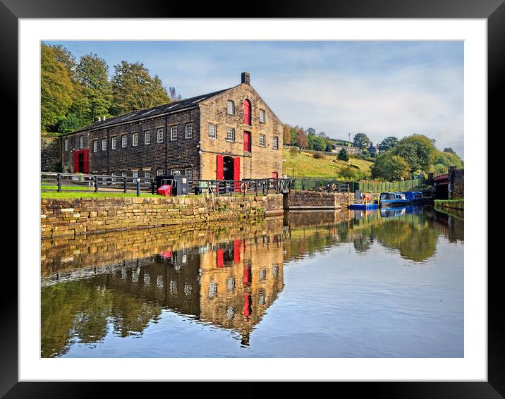 Standedge Tunnel Visitor Centre  Framed Mounted Print by Darren Galpin