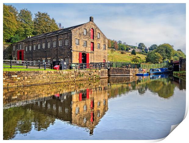 Standedge Tunnel Visitor Centre  Print by Darren Galpin