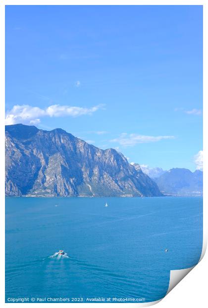 Lake Garda Print by Paul Chambers