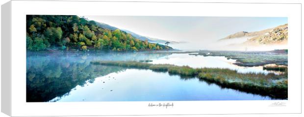 Autumn in the Highlands Canvas Print by JC studios LRPS ARPS