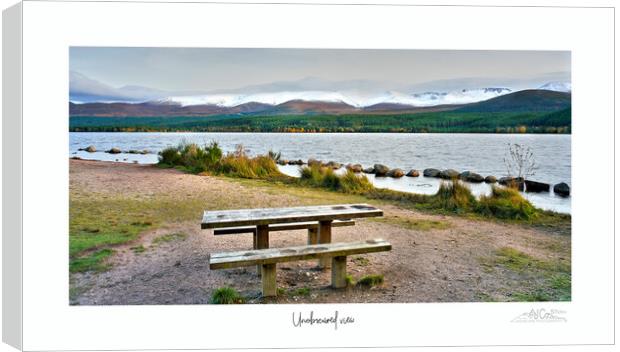 Unobscured view Aviemore Scotland Canvas Print by JC studios LRPS ARPS