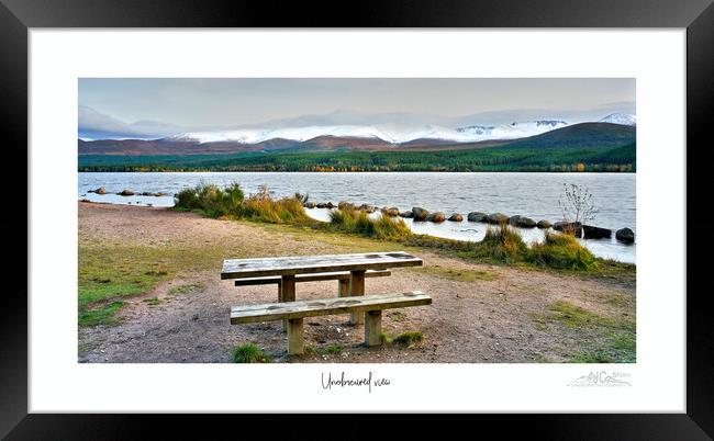 Unobscured view Aviemore Scotland Framed Print by JC studios LRPS ARPS