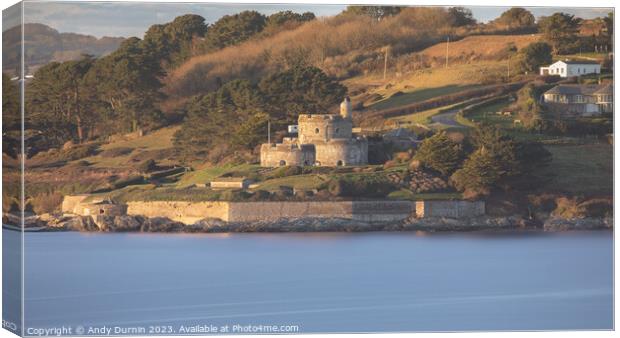 St Mawes Castle Canvas Print by Andy Durnin