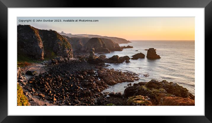 The Old Man Of Muchalls Framed Mounted Print by John Dunbar