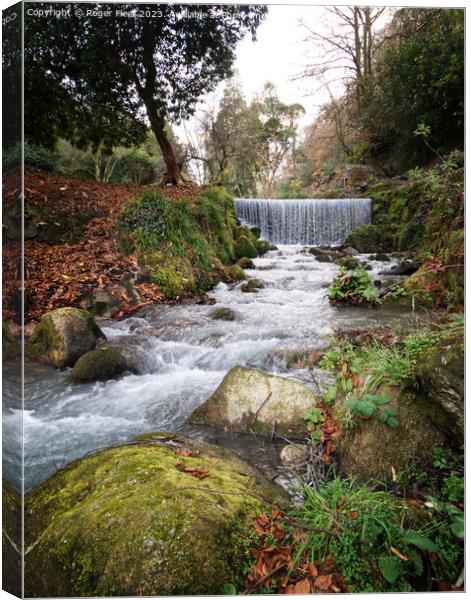 Menacuddle, St Austell, Cornwall Canvas Print by Roger Fleet