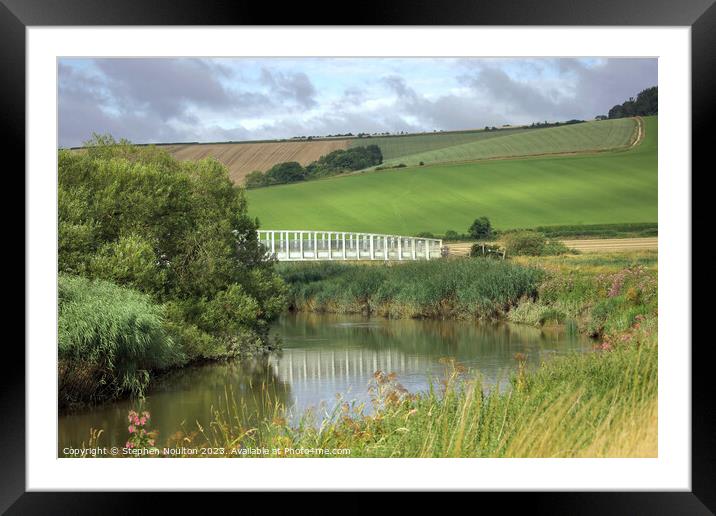 Amberley, South Downs National Park Framed Mounted Print by Stephen Noulton