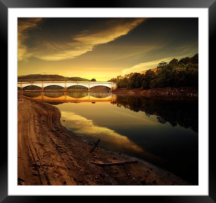 Dusk Framed Mounted Print by K7 Photography