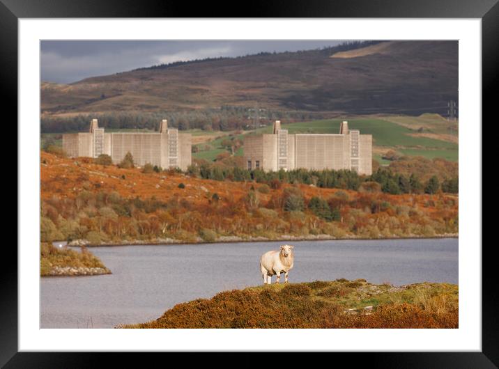 Trawsfynydd Nuclear power station Framed Mounted Print by Rory Trappe