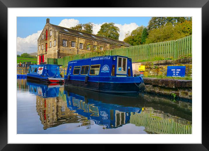 Standedge Tunnel Visitor Centre Framed Mounted Print by Alison Chambers