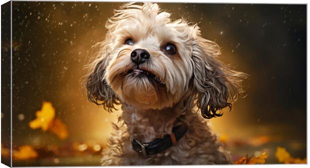 Bolognese Canvas Print by K9 Art