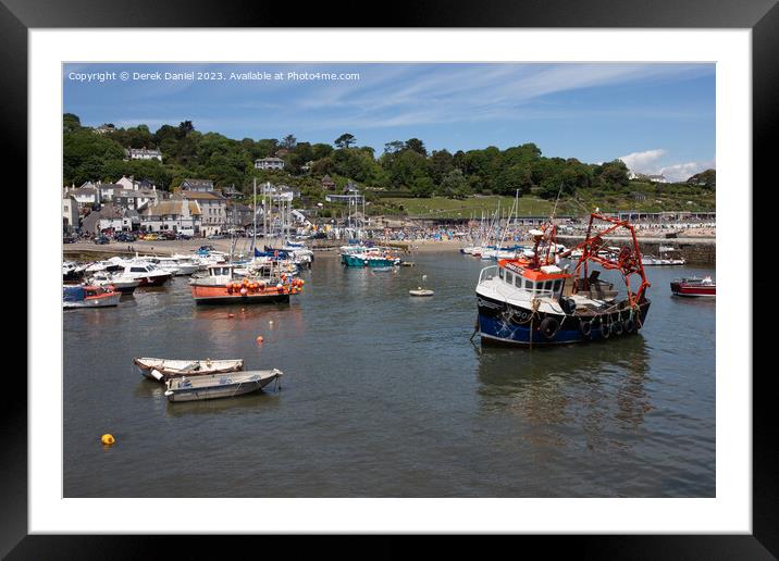 Pearl of the English Channel Framed Mounted Print by Derek Daniel