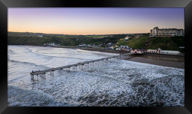 Saltburn by the Sea Framed Print by Apollo Aerial Photography