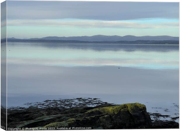 River Forth reflections Canvas Print by Photogold Prints