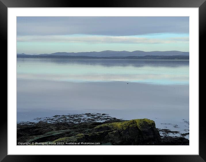 River Forth reflections Framed Mounted Print by Photogold Prints